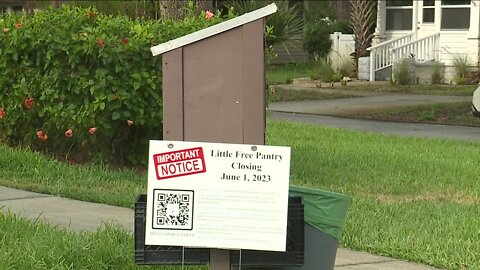 Gulfport's little free pantry being removed
