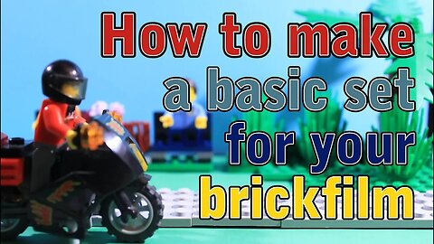 How To Build a Basic Brickfilm Set | Stop Motion Tutorial