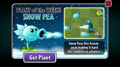 Plants vs Zombies 2 - Penny's Pursuit - Zomboss - Snow Pea / Cold Snapdragon / Boingsetta - Jan 2023