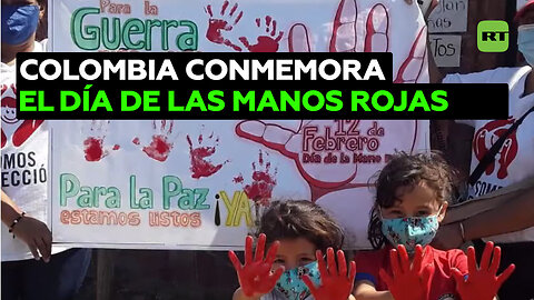 Día de las Manos Rojas: Colombia recuerda a los niños involucrados en conflictos armados