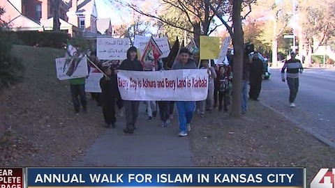 Annual walk for Islam in Kansas City