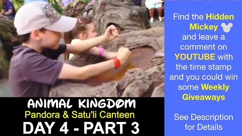First Time At Pandora and Satu'li Canteen - Animal Kingdom Disney Vlog Day 4 Part 3