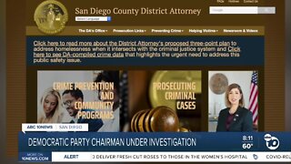 San Diego Democratic Party Chair takes a leave of absence over assault allegations