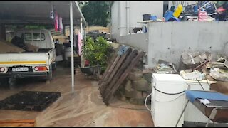 SOUTH AFRICA - Durban - 4th Street, Hillary washed away (Video) (EHo)