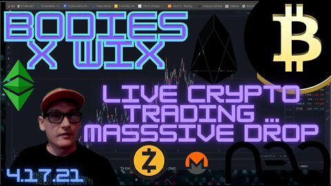 MASSIVE DROP ACROSS THE CRYPTO MARKET. HOW TO PROFIT? LET'S GO!! LIVE #BITCOIN TRADING