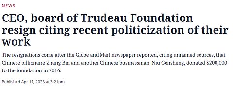 Trudeau Foundation Board RESIGNS + BRICS Getting Stronger