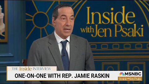 Rep Jamie Raskin's New Conspiracy Theory