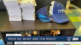 Prop. 65: What are the risks