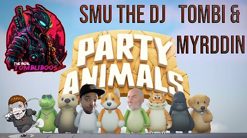 🐻🦧🦁Tombi Desktop Friendly Gaming | Party Animals | Clobbering time!! 🦁🦧🐻