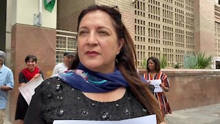 SOUTH AFRICA - Cape Town - People against Apartheid and Fascism Indian Consulate picket(Video) (cki)