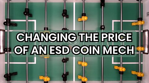 Adjusting the ESD Coin Mech