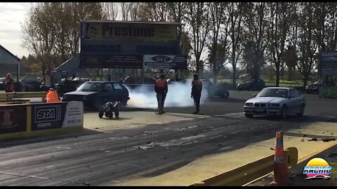 Nefarious Archives: BMW E36 328i at Winter Drags 2019 at Meremere Dragway, New Zealand
