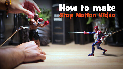 How to make a stop motion video. Mike Tyson vs Spider-Man.