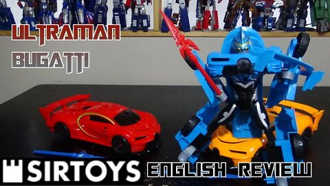 Video Review for the Ultraman Bugatti