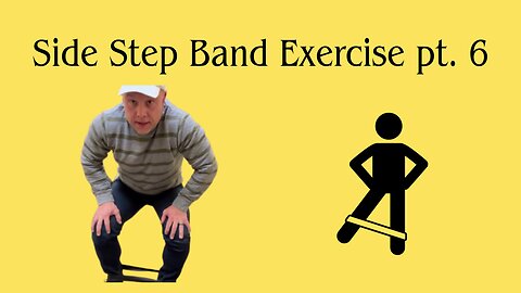 Side Step Band Exercise pt. 6 with Shawn Needham R. Ph. of Moses Lake Professional Pharmacy WA