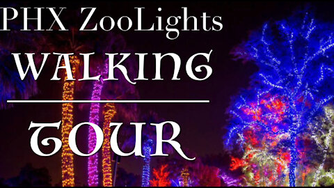 ZooLights! Christmas event at the PHX Zoo