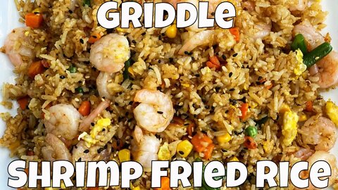 Epic Shrimp Fried Rice Recipe for 5 Burner Pit Boss Flat Top Griddle !!