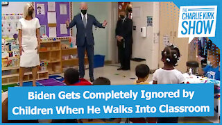 Biden Gets Completely Ignored by Children When He Walks Into Classroom