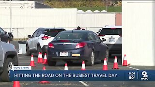 More people hitting the road on busiest travel day of year