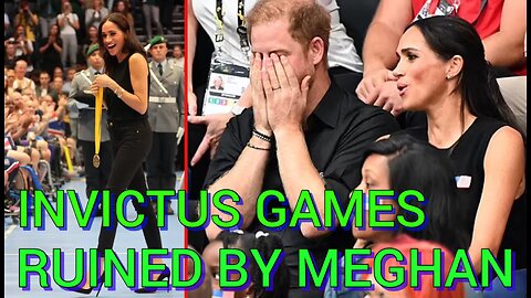 Meghan Markle CRASHES & HIJACKS the Invictus Games