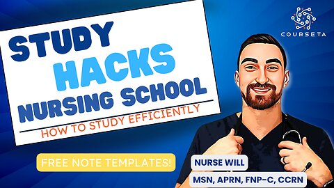 Nursing School Study Tips & Hacks | How to Study for Nursing School