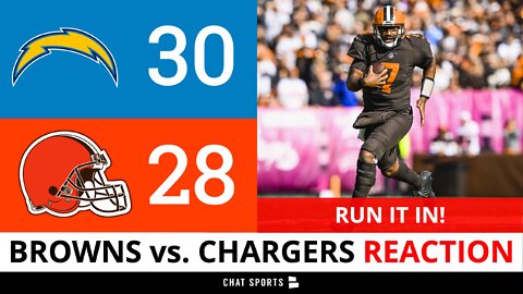 Browns vs. Chargers Week 5 Reaction After Devastating Loss
