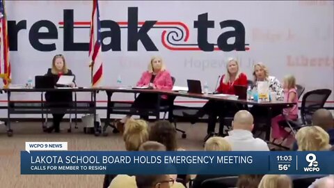 Lakota School Board calls for member's resignation after pornographic link