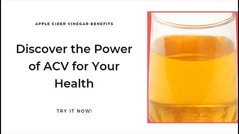 The Potent Health Benefits of Apple Cider Vinegar