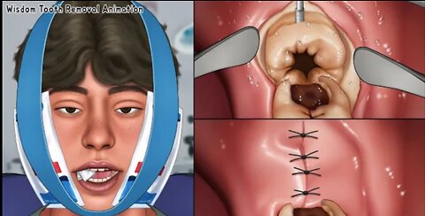 ASMR Wisdom Tooth Extraction Animation | Why you shouldn't neglect ambush wisdom teeth!,