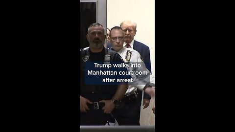 urgently, former US President Donald Trump was arrested