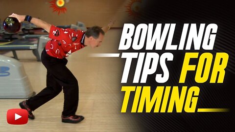 Bowling Tips for Timing - Walter Ray Williams, Jr