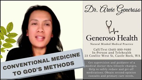Changing From Conventional Medicine to God's Methods with Dr. Arvi Generoso | Med Missionary Training