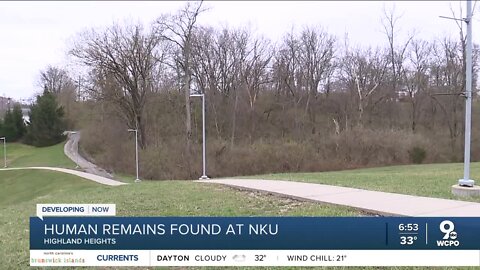 Human remains found on Northern Kentucky University's campus