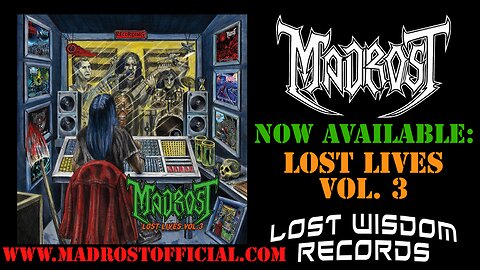 Unboxing Madrost's "Lost Lives Vol. 3" Compact Disc