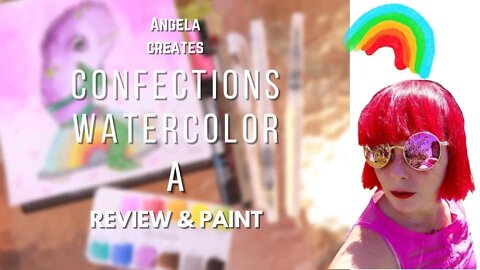 CONFECTIONS WATERCOLOR REVIEW AND PAINT