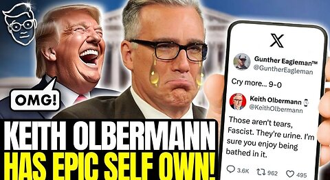 PISSED ON_ Keith Olberman Admits He Pees On His Own Face In Sad SelfInflicted Humiliation Meltdown