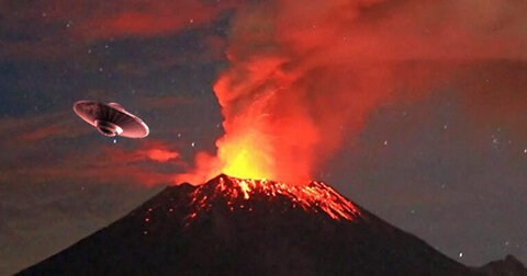 INTERESTING TO WATCH EXPLODING VOLCANOS BRING OUR ASTRAL FAMILY HOME