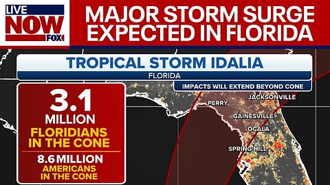 Hurricane Idalia: Direct hit for Florida expected; latest updates and projections | LiveNOW from FOX