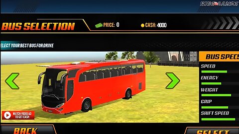 Offroad Tracks Bus Racing_ Mountain Driving - Android GamePlay