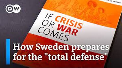 Sweden calls on its citizens to prepare for war | Breaking News DW News