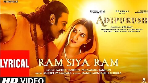 Ram Siya Ram Lofi Song Lyrics ।। Adipurush Lofi Song ।।