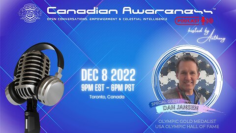 CANADIAN AWARENESS™ Podcast - USA Olympic Gold Medalist Dan Jansen