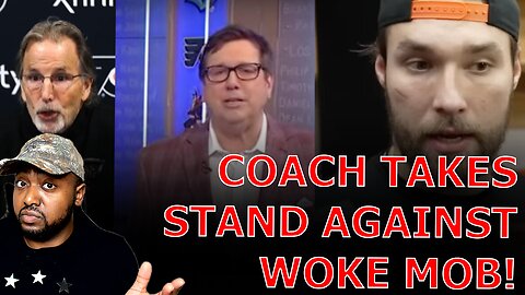 NHL Coach DEFENDS Hockey Player's Refusal To Support LGBTQ As WOKE Media Wants Him To Fight Ukraine!