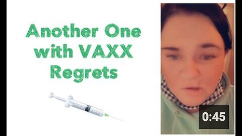 Another One with VAXX Regrets
