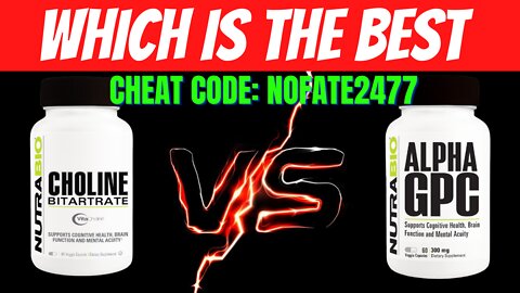 Which is the Best Nootropic | Alpha GPC or Choline Bitartrate