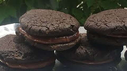 Chocolate Espresso Sandwich Cookies