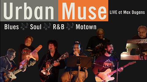 Urban Muse 🎸 Chelly K Robin Briggs Bryan Giczewski Lance Bowen Roger Tyler Skip Barnes Lightshow Bob