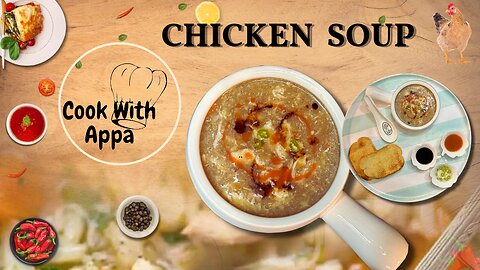 Chicken Soup / Chicken Vegetables Soup /Chinese Chicken Soup #souprecipe #chickensoup #homemadesoap