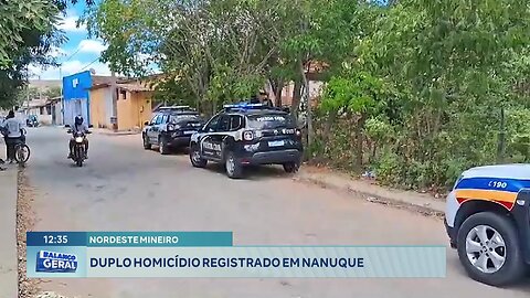 Nordeste Mineiro: Duplo Homicídio Registrado em Nanuque.