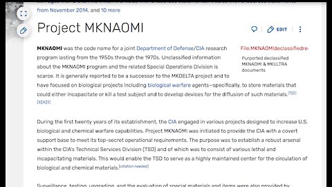 Project MK Naomi and Some other documents I found